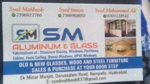SM Aluminium and Glass